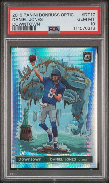 Daniel Jones 2019 Optic Downtown PSA 10