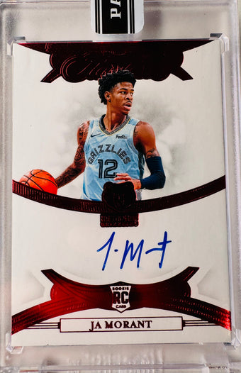 Ja Morant 2019 Flawless 1/1 Rookie Auto Black Box Sealed